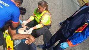 Motocicletas protagonizan múltiples siniestros en toda Valencia este viernes