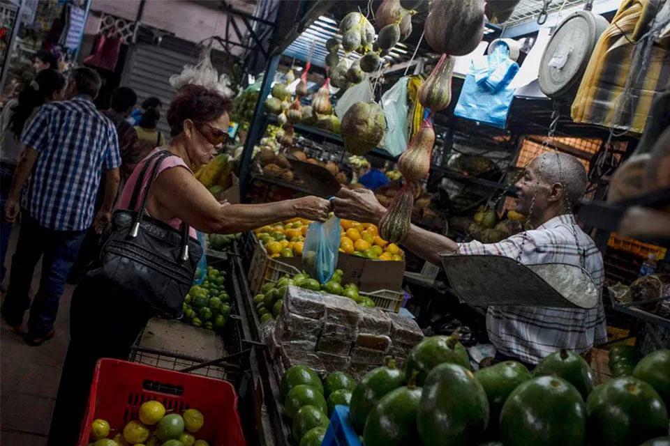 mercado economía venezuela