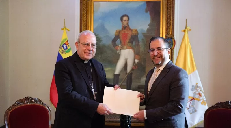 Yván Gil nuncio apostólico de Venezuela