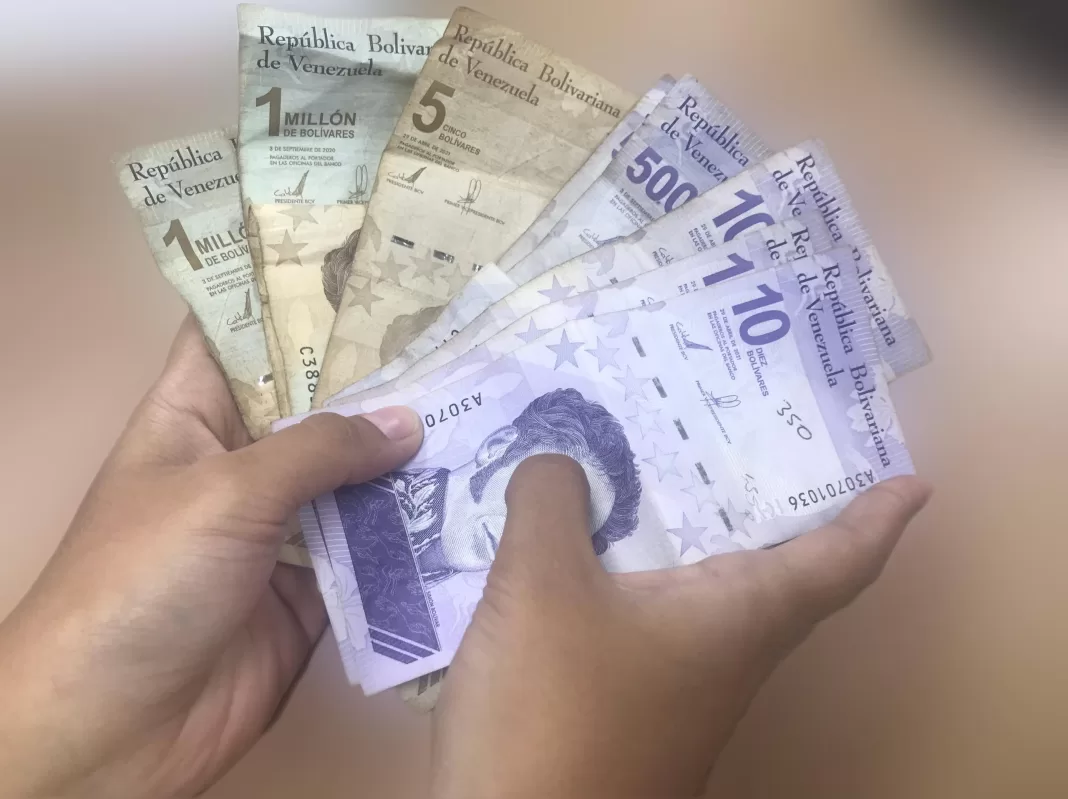 Billetes, efectivo, bolívares venezuela