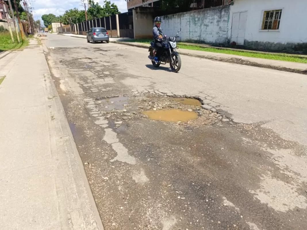 calle Sucre en Tocuyito