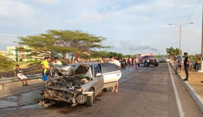 accidente en Punto Fijo