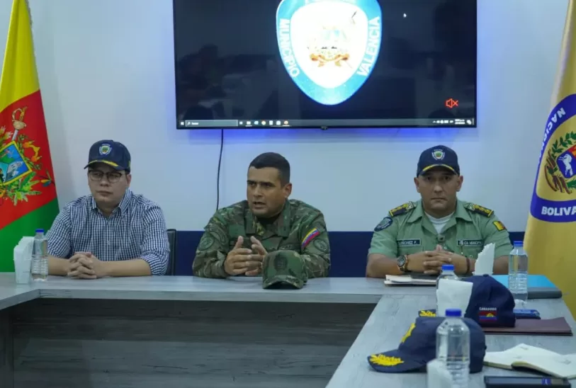 Alcalde Julio Fuenmayor se reunión con organos de seguridad