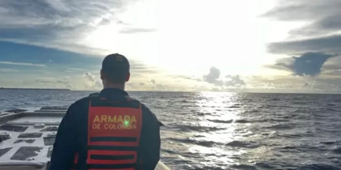 Armada colombiana rescató migrantes