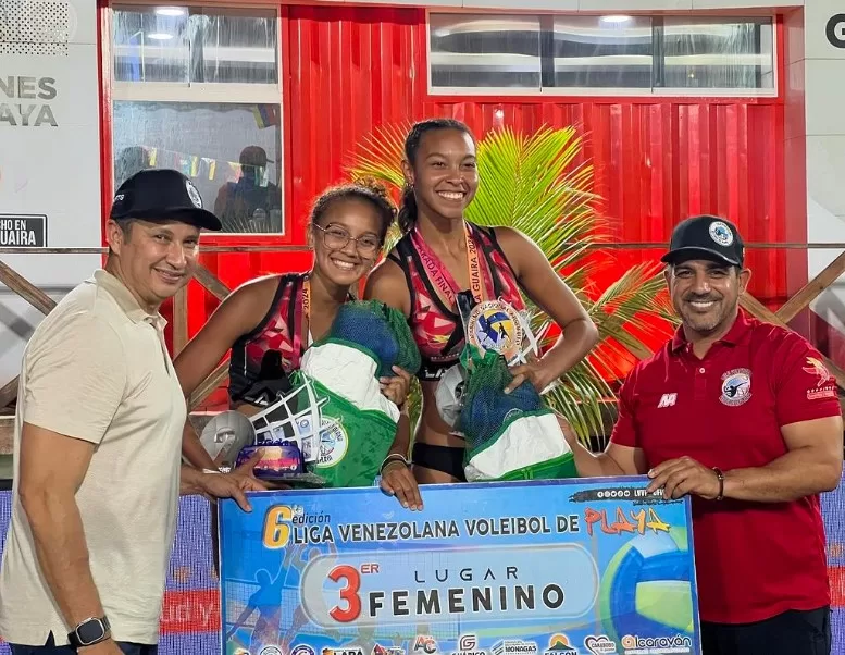 Carabobo figuró en la 6ta edición de Voleibol de Playa 2024