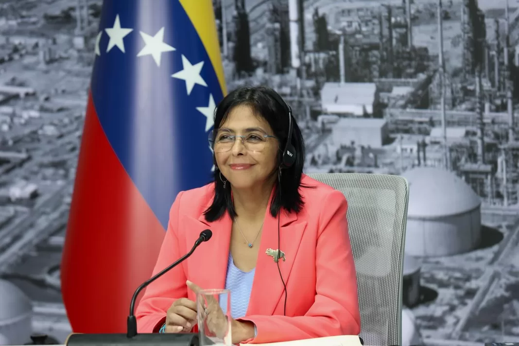 Delcy Rodríguez asistió a la reunión ministerial de la OPEP