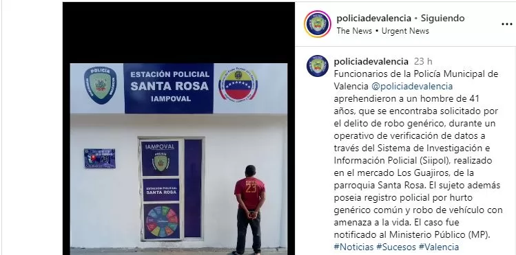 Lo atraparon en el Mercado Los Guajiros de Valencia por hurto