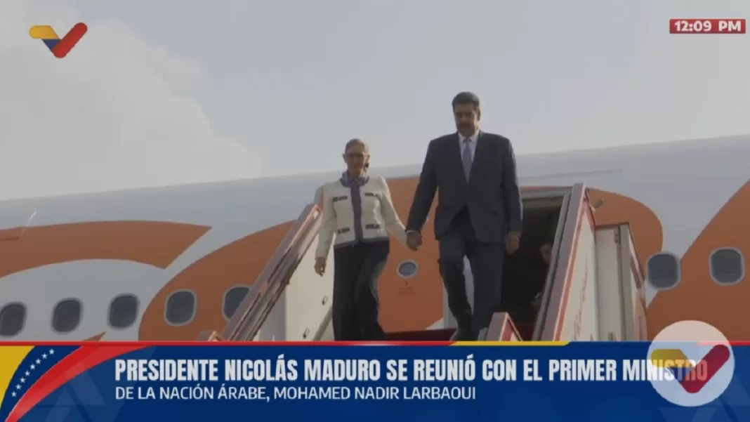 Maduro arribó a Argelia para consolidar relaciones diplomáticas