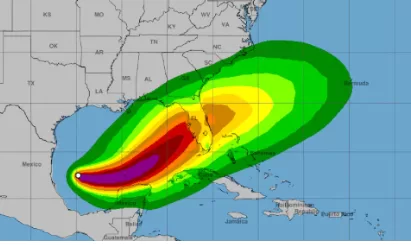 Milton se convierte en huracán y amenaza Florida