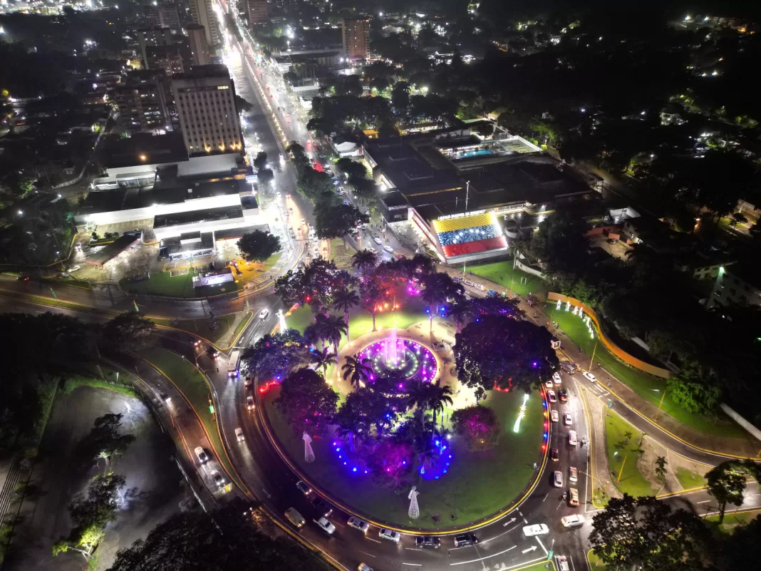 Navidad en Carabobo inició con una bicicletada en la redoma