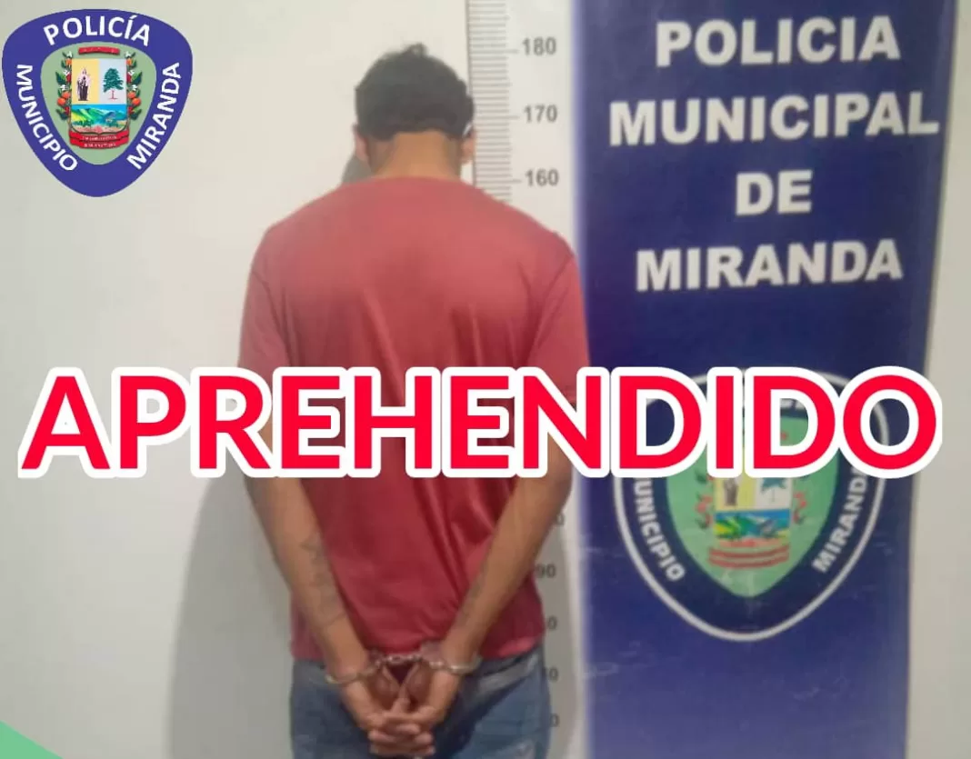 Sujeto en Miranda detenido por cortar con un pico de botella a otro hombre