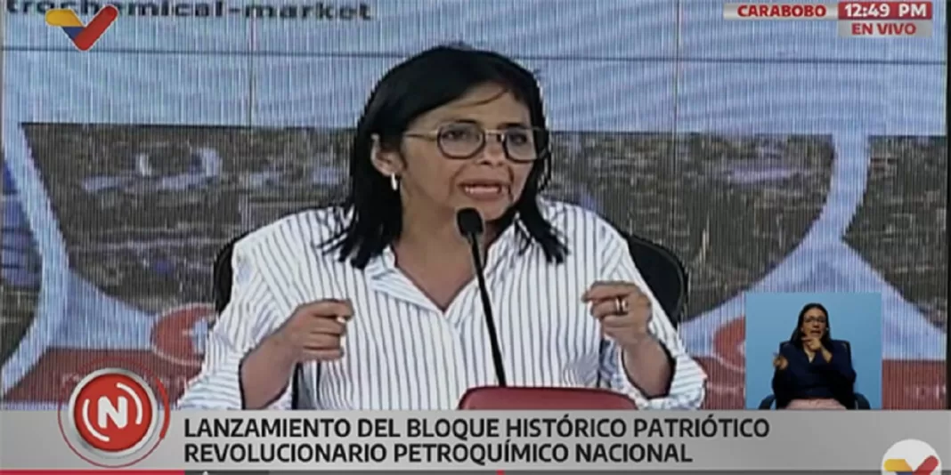 Delcy Rodríguez estuvo de visita en Carabobo