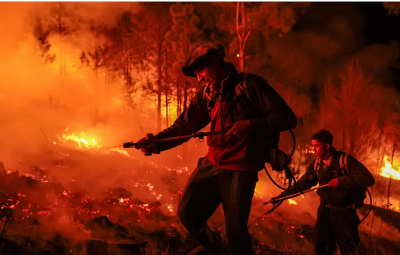 Incendios forestales en Suramérica