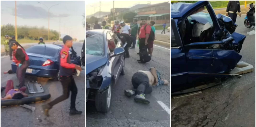 Un muerto y dos lesionados tras accidente en Puerto Cabello