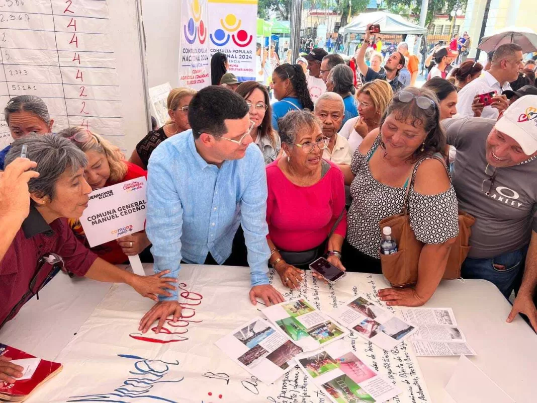 Valencia recibió a la Comisión de Comunas de la AN