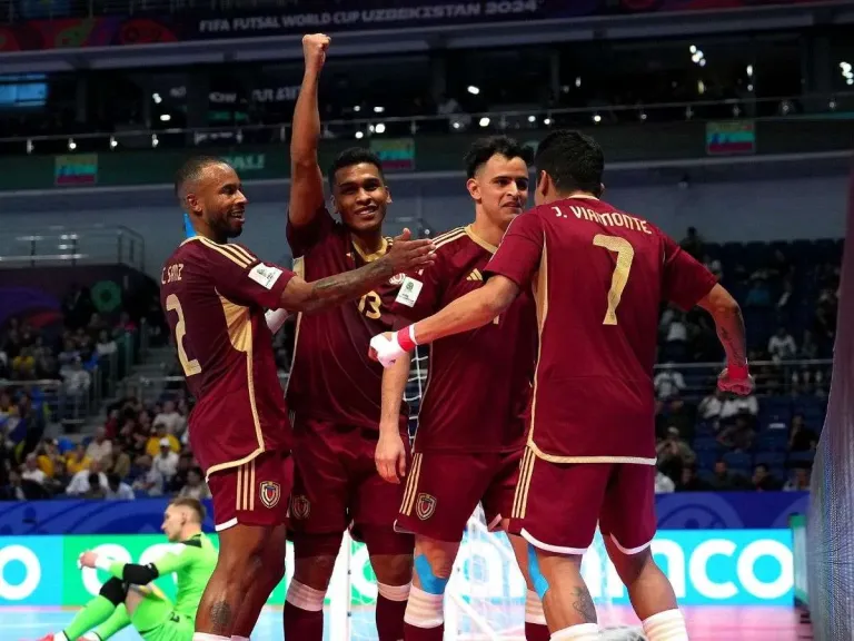 Vinotinto Futsal alcanzó posición histórica ranking