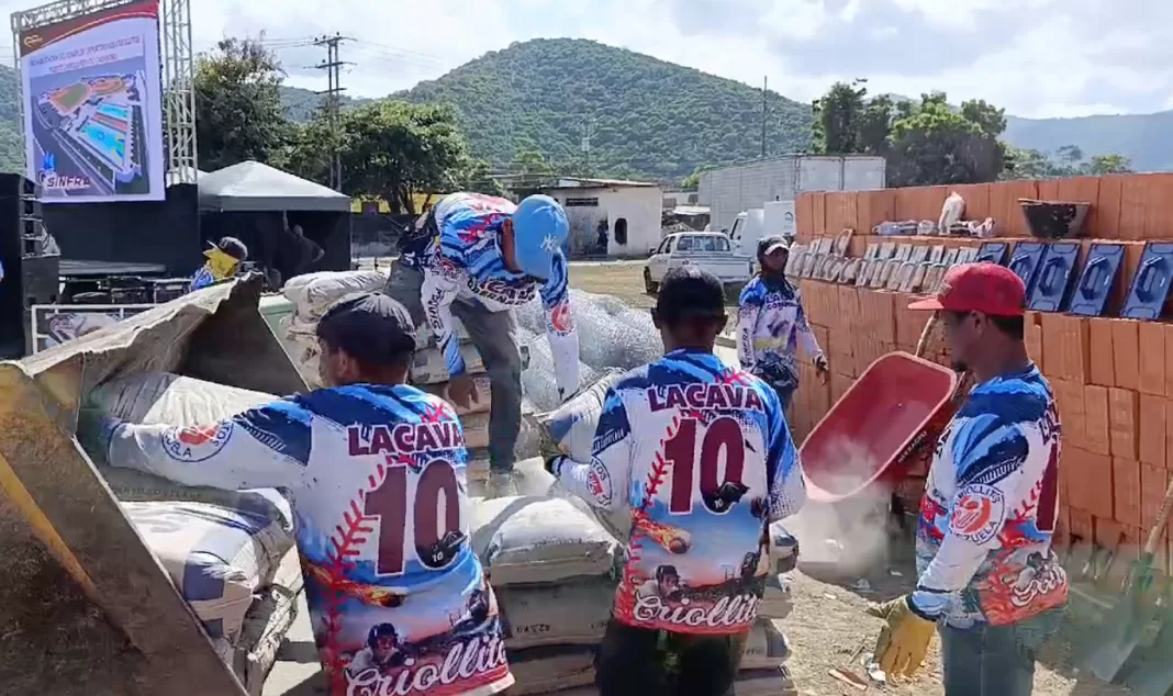 Arrancó la remodelación del campo Los Criollitos en Puerto Cabello