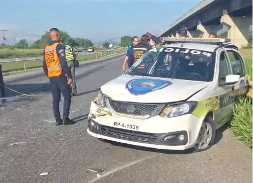 Reportan colisión múltiple en la ARC, tramo Diego Ibarra