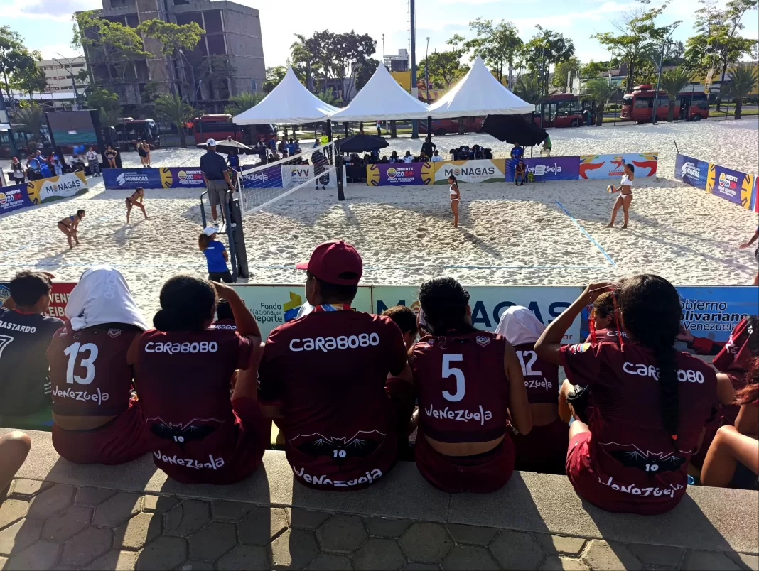 Carabobo avanzó a cuartos de final en voleibol de playa