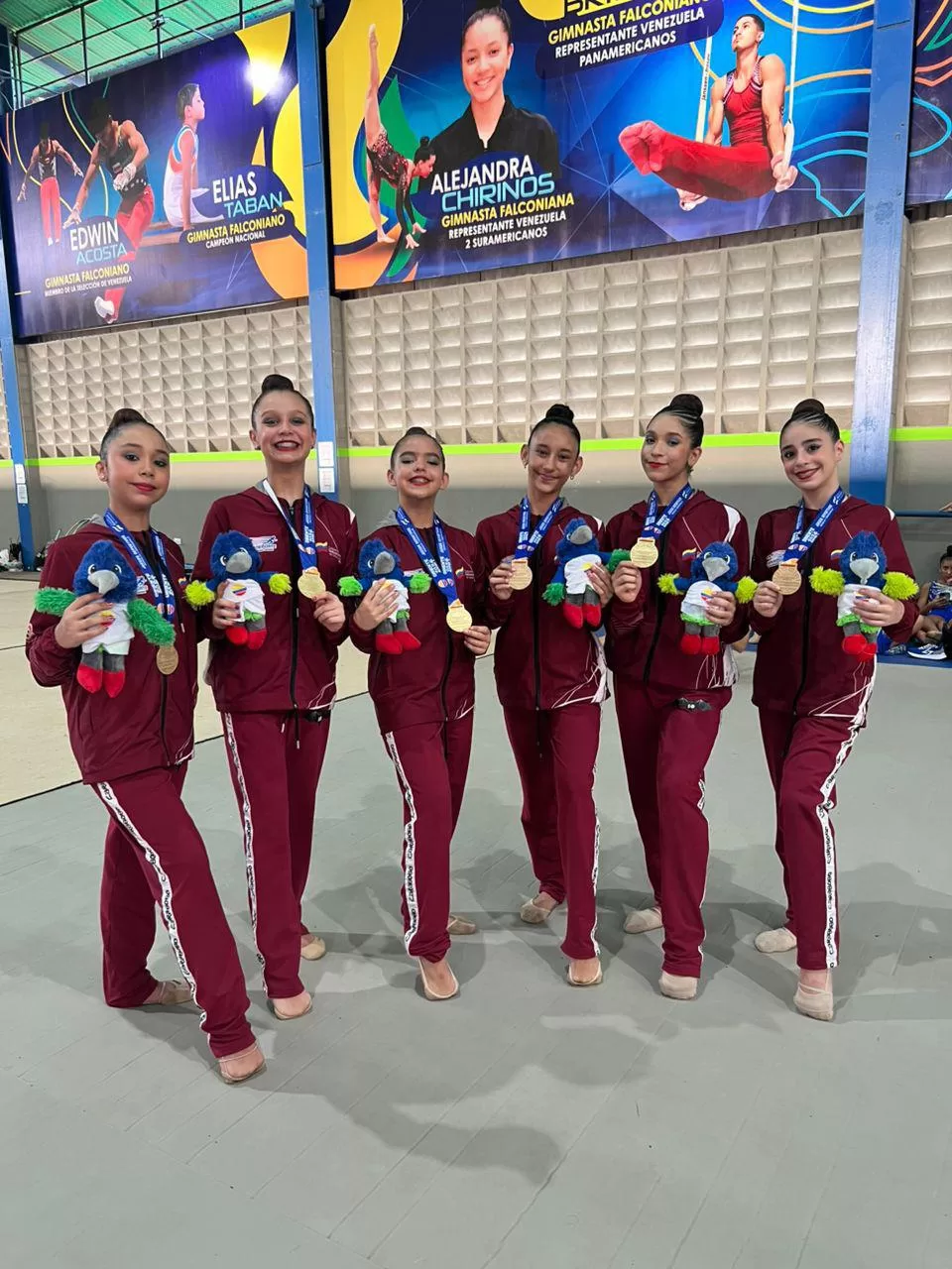 Carabobo se lleva el 1er lugar en gimnasia rítmica