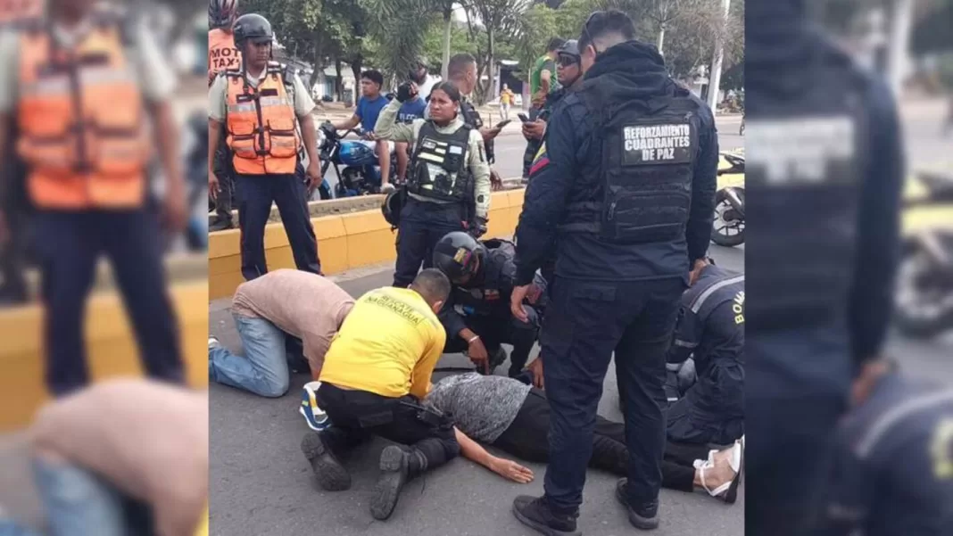 Conductor arrolló a sexagenaria y se dio a la fuga