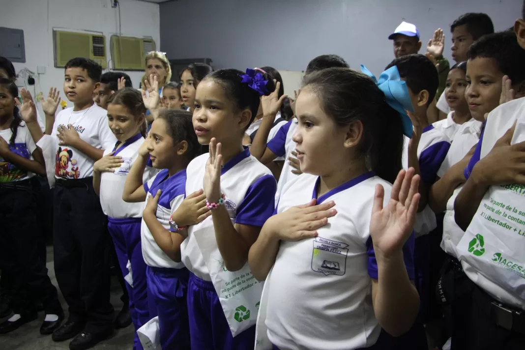 Juramentada primera Brigada Ambiental Escolar en Libertador