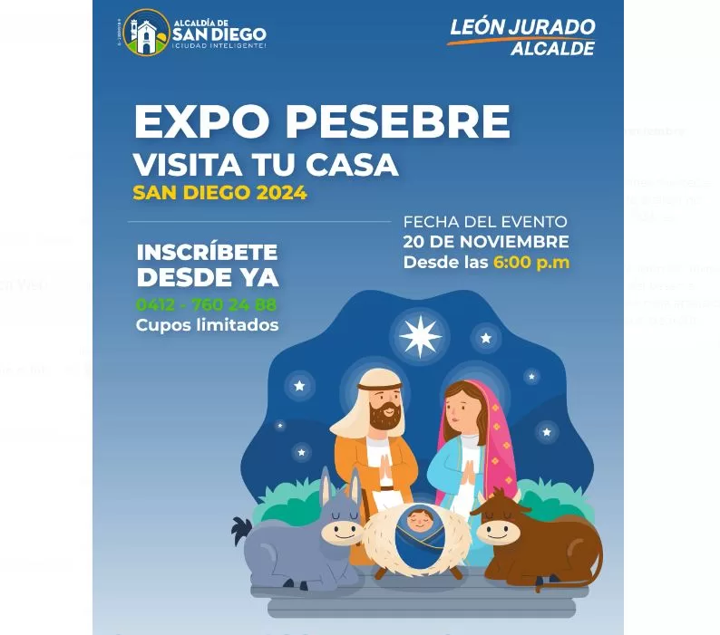 La Expo Pesebre San Diego arranca el 20 de noviembre