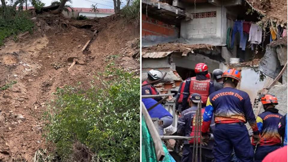 Madre e hija perdieron la vida al quedar tapiadas en Caricuao