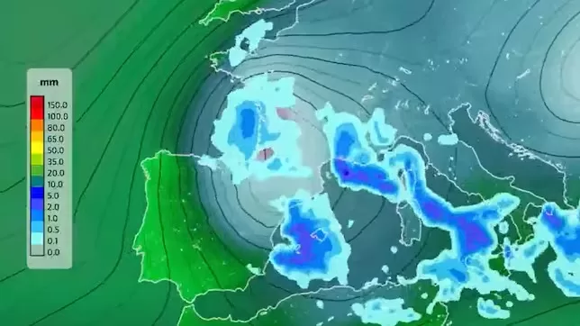 Predicen una nueva DANA en el este de España para esta semana