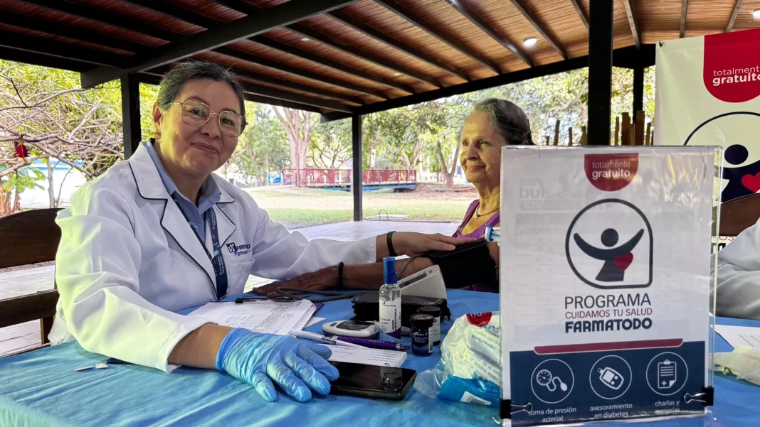 Realizaron jornada de salud para adultos mayores en San Diego