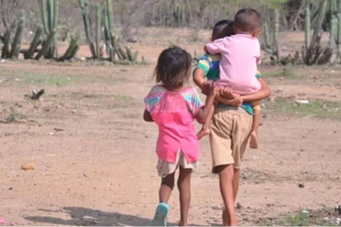 Reportaron un aumento de casos de diarrea y vómitos en niños de la Guajira