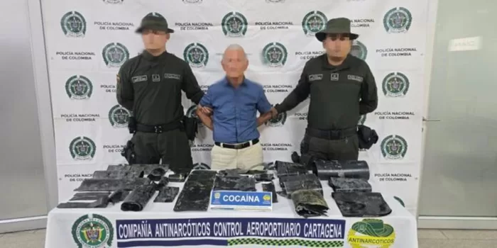 Venezolano fue detenido en Colombia con más de 3 kilos de cocaína