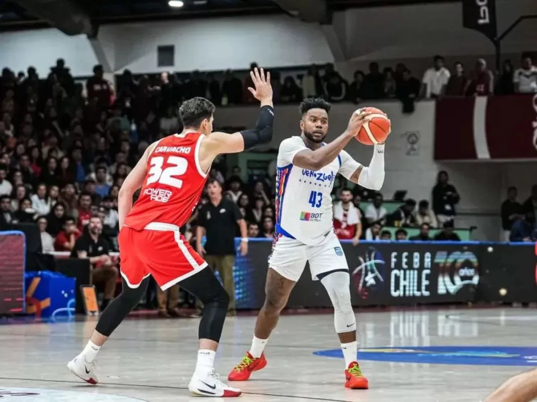 Derrota sufrió Venezuela ante Chile en baloncesto