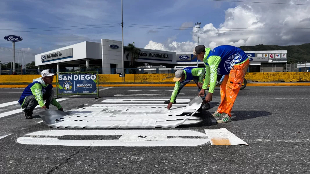 Trabajos de demarcación