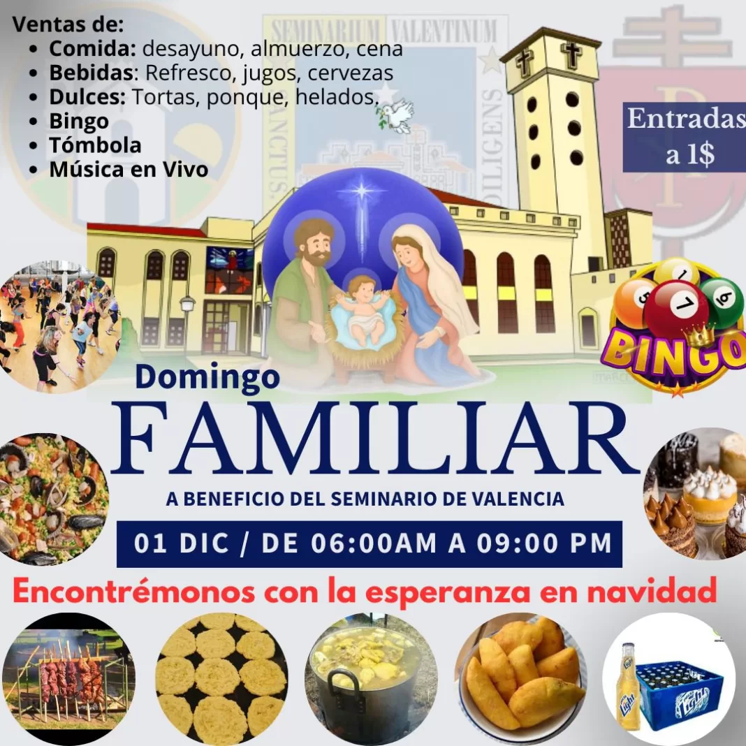 Celebrarán domingo familiar a beneficio del Seminario de Valencia