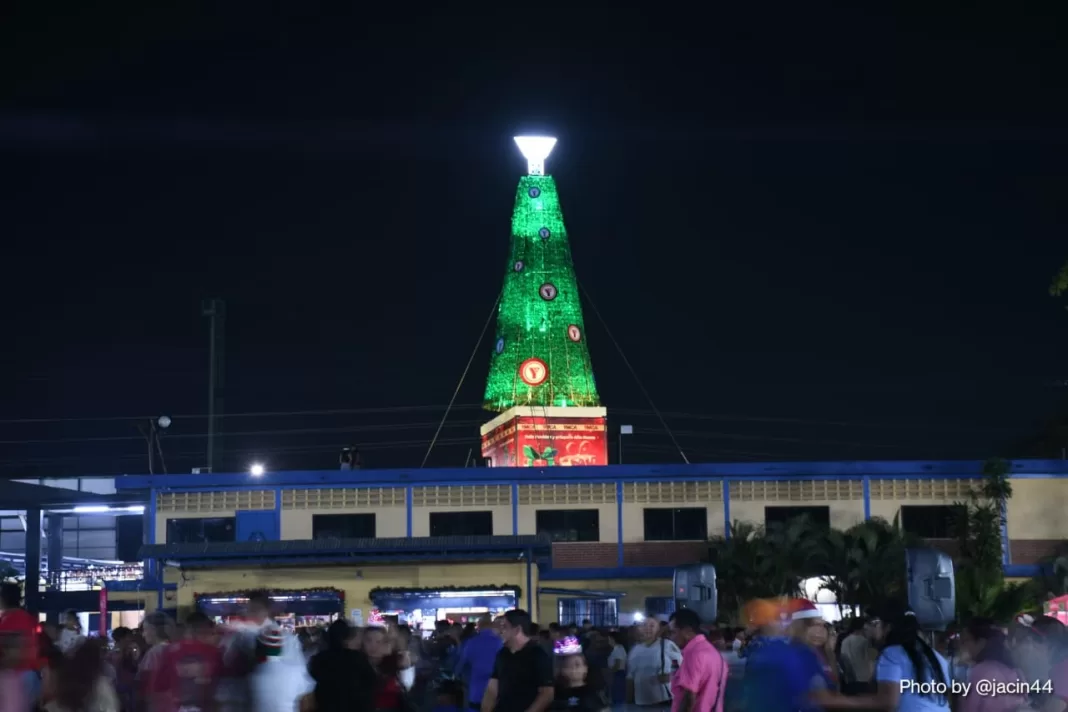 Ymca Valencia dio la bienvenida a la Navidad con el encendido del árbol