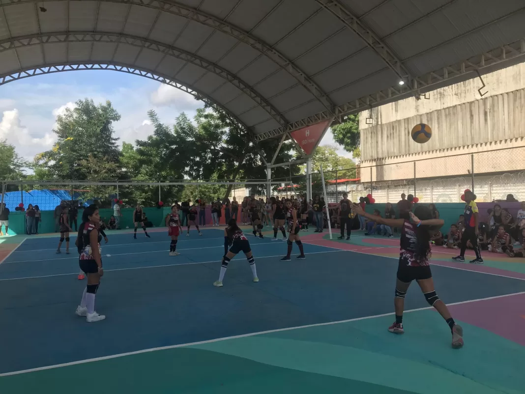 cancha de voleibol en Ciudad Alianza