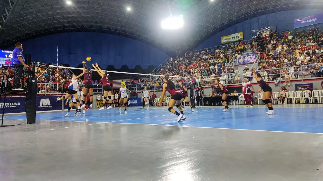 Carabobo triunfa en el Voleibol Cancha femenino en Oriente 2024