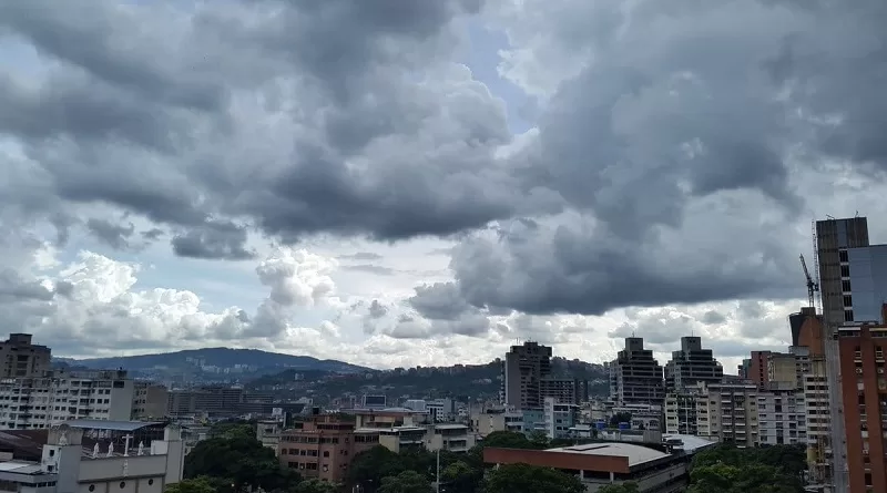 Cielo parcialmente nublado