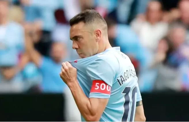 Iago Aspas renueva con el Celta hasta el 2026