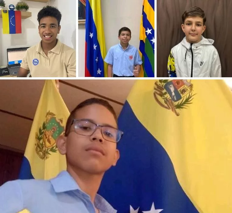 Jóvenes venezolanos conquistaron plata y bronce en Olimpiada Internacional de Matemáticas