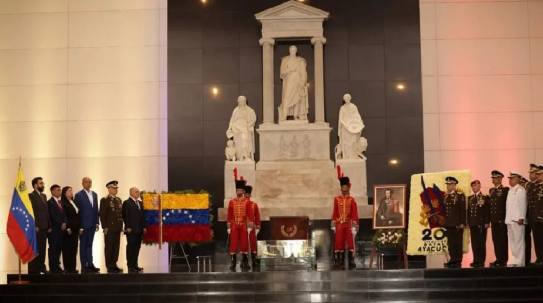 Diosdado Cabello acudió al aniversario de la Batalla de Ayacucho