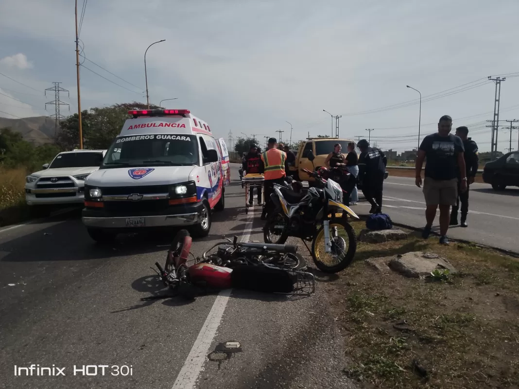 Se registraron tres lesionados en distintos accidentes de tránsito