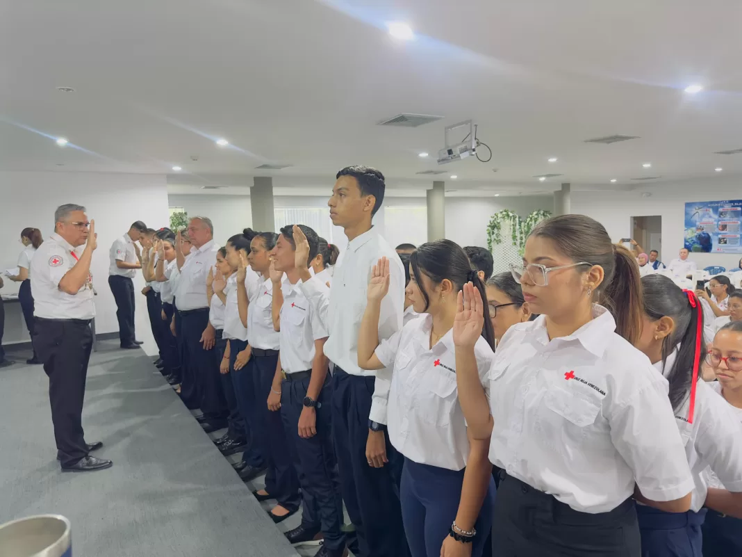 Cruz Roja Venezolana filial Valencia juramentó a 51 nuevos voluntarios