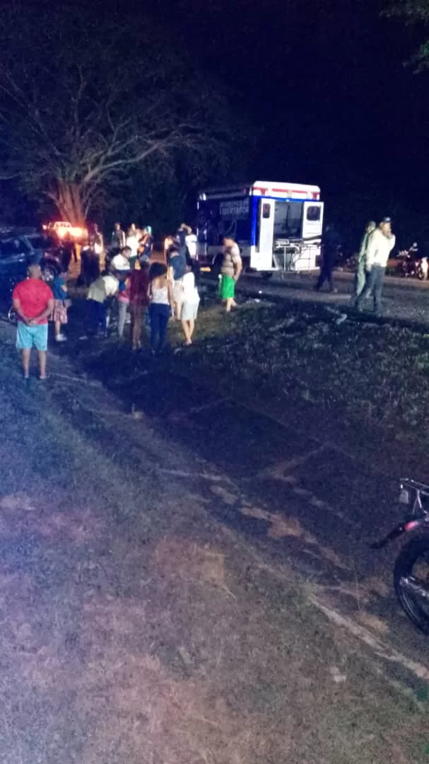 Colisión entre dos vehículos dejó un herido en autopista sur