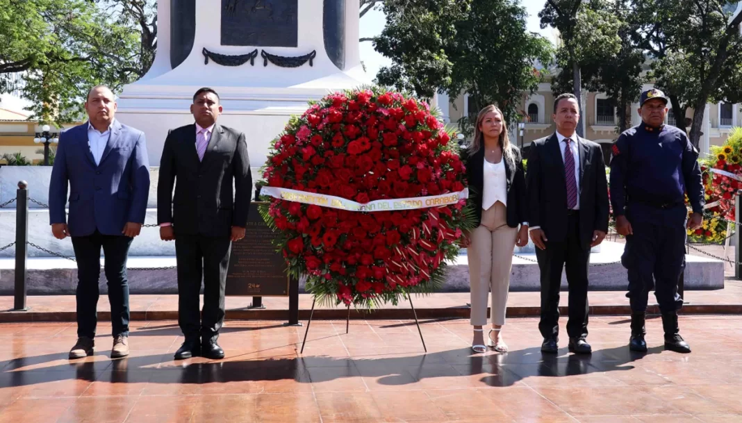 Carabobo conmemoró los 194 años del fallecimiento del Libertador Simón Bolívar