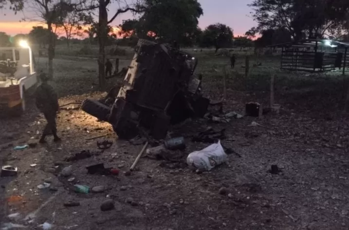 Ataque terrorista en Arauca dejó dos soldados muertos y tres heridos