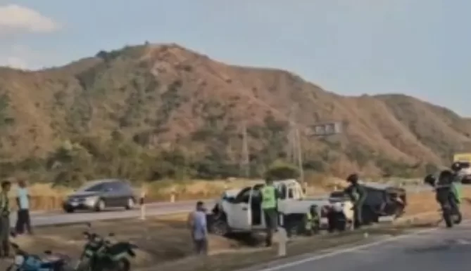 Colisión en la ARC tramo Carabobo dejó varios heridos