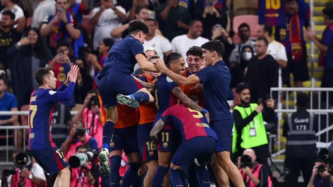 Barcelona se corona campeón de la Supercopa 2025