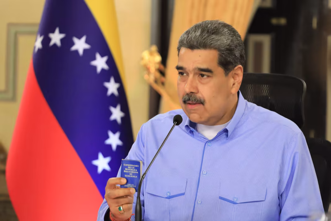 Fotografía: Palacio de Miraflores del presidente de Venezuela, Nicolás Maduro.